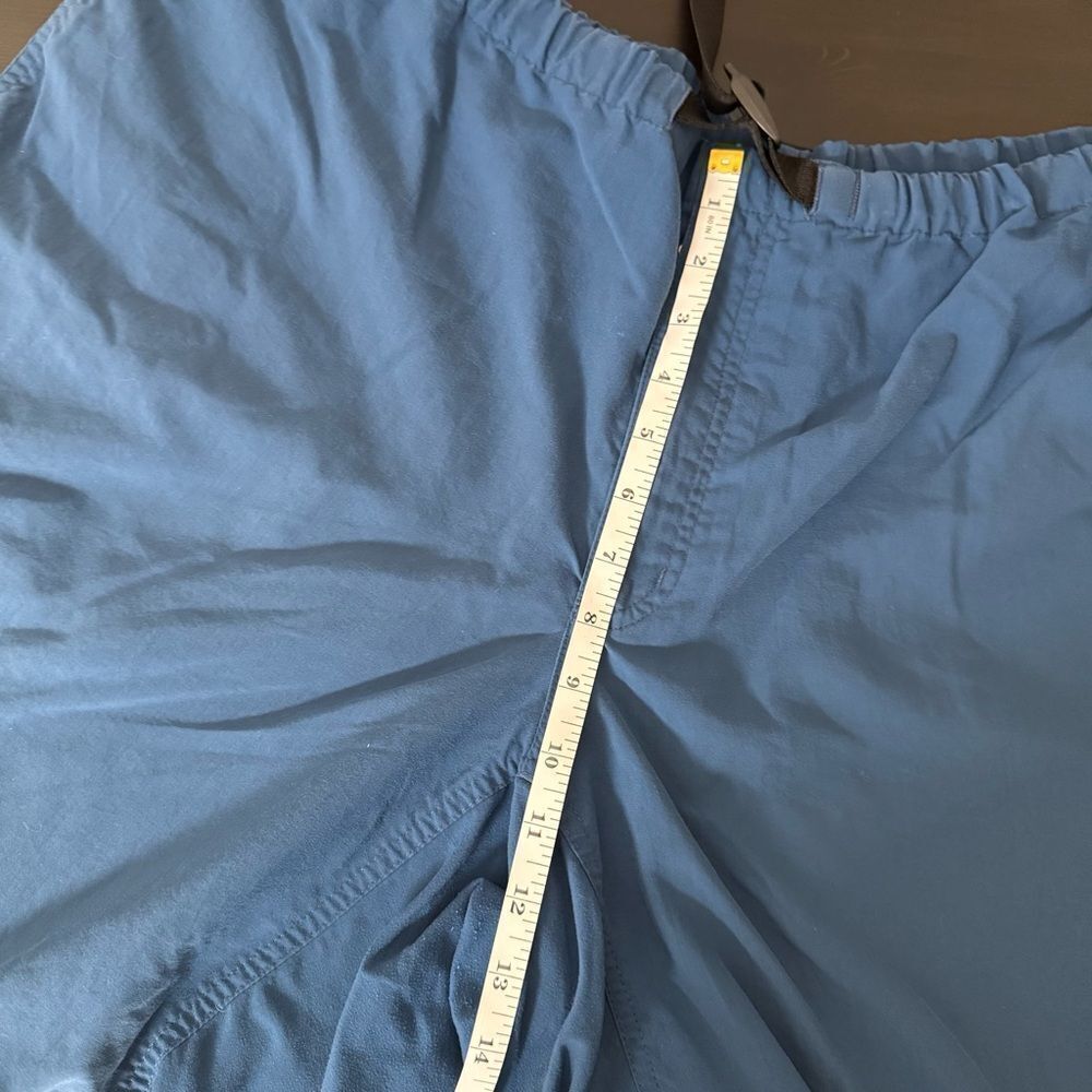 Patagonia Nylon Shorts 10'' Mens Sz XL Blue Belted Outdoor Hiking Camping - Picture 13 of 14